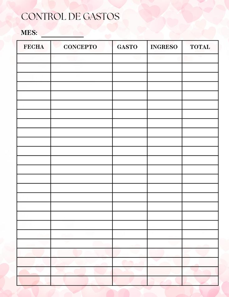 Presupuesto y control de gastos