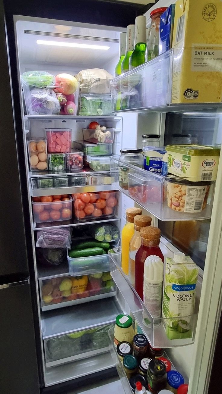 Refrigerador organizado